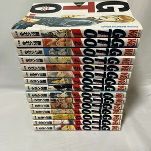 中古品中古コミックGTO 15巻セット藤沢とおる 1〜15巻ゆうパック発送15冊分　漫画 グレートティーチャー鬼塚 湘南純愛組　鬼爆