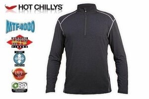 HOT CHILLYS M tief4000 Zip up men's black HC9355 S size M size L size XL size protection against cold outdoor mountain climbing Rider's wear 