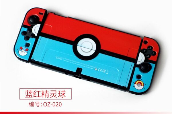 switchスイッチ有機EL用保護カバー シェル ポケモンスカーレット