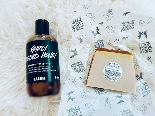 ■ 新品・未使用 ■ LUSH ハニ髪シャンプー & みつばちマーチ セット