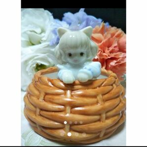 綿の国星 チビ猫 大島弓子 フィギュア 人形 陶器 置物 フィギュリン