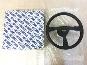 2 new goods * NISSAN Nissan NISMO Nismo 36.5Φ leather steering gear steering wheel horn button Boss Z31 Fairlady Z R30 Skyline R32 S13