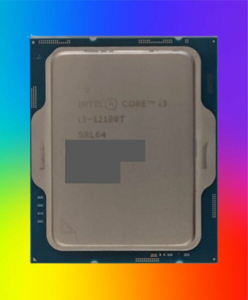 完動品 動品 第12世代 Intel Core i3 12100T LGA1700 低電圧 内蔵GPU