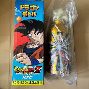 未使用　ドラゴンボトルZ　ドラゴンボールZ 神と神　アルミボトル　水筒　350ml 金　ゴールド　孫悟空