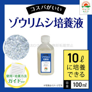 コスパ最強【ゾウリムシ培養液　100ml　10L培養分　】メダカ めだか 金魚 ミジンコ　ミドリムシ　クロレラ　 針子　PSB ゾウリムシ培養に