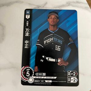 万波中正選手 DREAM ORDER(プロ野球カードゲーム)