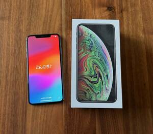 Apple iPhone XS Max 256GB スペースグレイ au MT6U2J/A ジャンク