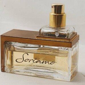 Soriamo ソリアーモ オードトワレ ダークゴールド 香水 50ml テスター 蓋無しの画像1