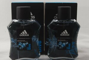 adidas ADI アディダス アイスダイブ オードトワレ 香水 100ml 2本セット 箱付き