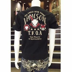 VANSON　バンソン　武装戦線 T.F.O.A　天魔のKKK　コラボ　Tシャツ