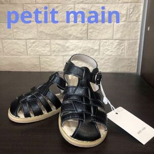  new goods unused tag attaching pti my npetit main sandals 14cm outing travel sea pool man girl 