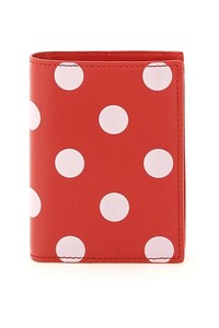 Comme des Garons Wallet com te girl so Polka dot folding purse red card holder *. buy from shipping till 7~9 day rom and rear (before and after) 