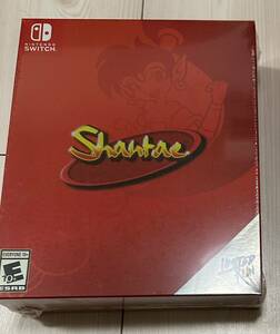 ニンテンドースイッチソフト　北米版 Shantae Collector’s Edition　リミテッドラン　未開封品