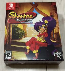 ニンテンドースイッチソフト　北米版 Shantae： Risky’s Revenge Collector’s Edition 　リミテッドラン　未開封品