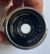 ニコン Nikon W-NIKKOR C 3.5cm f2.5 Sマウント_画像9