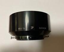 Nikon Nikkor Auto 55mm F1.2 用 フード_画像1