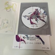 GRANBLUE FANTASY The Animation season2 ブルーレイ Volume6グランブルーファンタジー　アニメBDとサウンドトラック2枚組【中古品】 _画像2