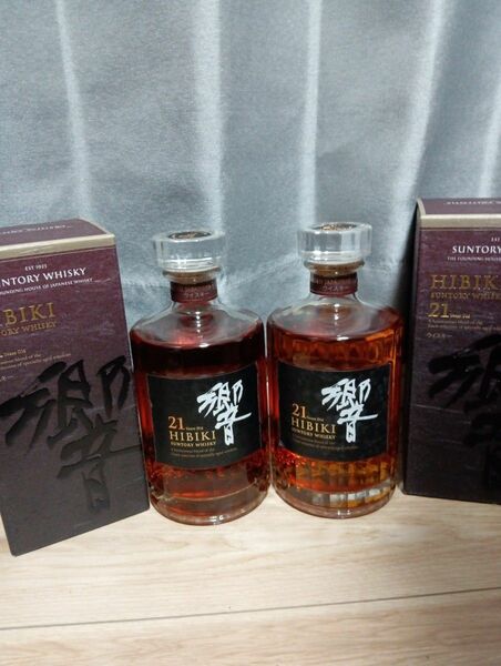 HIBIKI SUNTORY 響２１年箱付き ウイスキー サントリー WHISKY