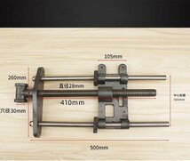 木工ベンチバイス　スチールウッドバイス　ワークベンチバイス　固定修理　木工ツール　10.5インチ 木工バイス　木工テーブルバイス_画像3