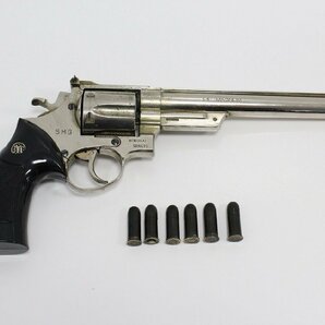 1円～ 現状品 コクサイ KOKUSAI S＆W 44 MAGNUM SMG刻印 金属製 マグナム モデルガン 動作未確認 ジャンク 4-H029/1/100の画像1