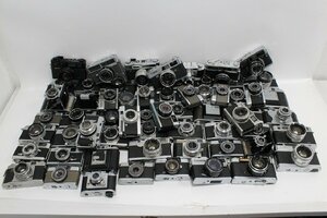  текущее состояние товар CANON FUJICA OLYMPUS и т.п. compact пленочный фотоаппарат много суммировать комплект Junk 5-H019/1/180