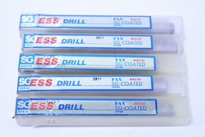 【未使用保管品】 NACHI SG ESS DRILLS ドリル 5本 8.3~9.4 まとめ セット 5-M114/1/60L