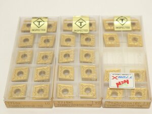 【未使用保管品】タンガロイ CNMG120408-TM 10個 2ケース+8個 旋盤 工具 5-A046/1/60L