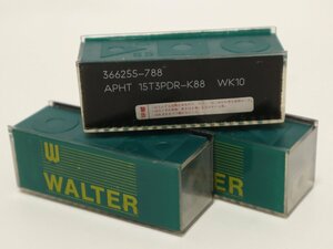 【未使用保管品】WALTER APHT15T3PDR-K88 WK10 10個 3ケース 旋盤 工具 5-A043/1/60P