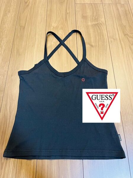 ゲス キャミソール 黒 GUESS