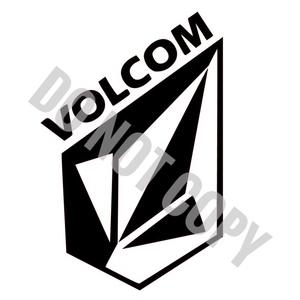 57 送料無料　volcom ボルコム 白　ステッカー カッティングシール