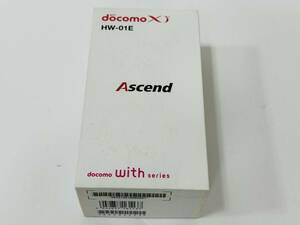 docomo With series HW-01E White (ドコモ)　分割完済済み　未使用品