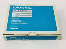 docomo FOMA D705iμ アイスブルー (ドコモ)　分割完済済み　未使用品_画像1