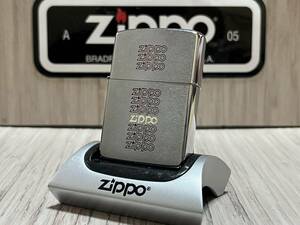 大量出品中!!【希少】1984年製 Zippo 限定 'zippo mark' 80's ZIPPO/サイン 刻印 筆記体 エンボス加工 ヴィンテージ ジッポー 喫煙具 