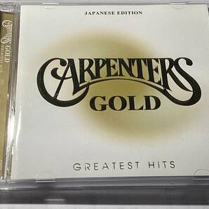 デジタル・リマスター国内盤CDベスト21曲/カーペンターズ/GOLD/ゴールド/グレイテスト・ヒッツ 送料¥180の画像1