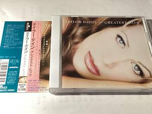 ★国内盤帯付CDベスト14曲/テイラー・ディーン/グレイテスト・ヒッツ♪ドント・ラッシュ・ミー/テル・イット・トゥ・マイ・ハート 送料¥180