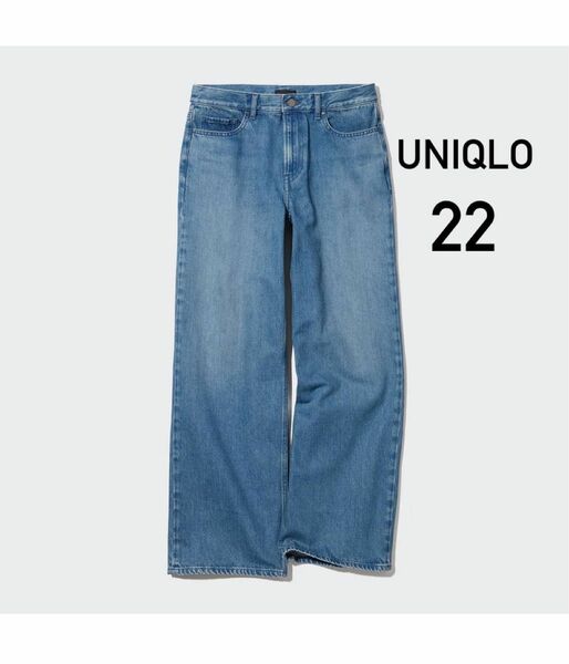 UNIQLO バギージーンズ 22 ローライズ