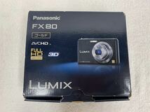 Panasonic パナソニック LUMIX DMC-FX80 コンパクトデジタルカメラ デジカメ　未使用品_画像1