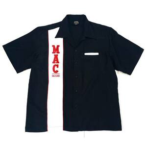 8986 MAC TOOLS 半袖シャツ 工具 オープンカラーシャツ　L