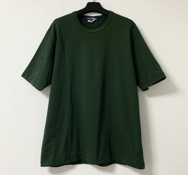 JUNYA WATANABE MAN COMME des GARCONS ジュンヤワタナベマン コムデギャルソン クルーネックカラーデザイン Tシャツ カットソー 緑 M