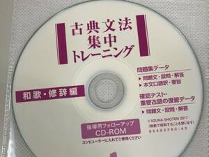 古典文法集中トレーニング　和歌・修辞編　指導用CDROM