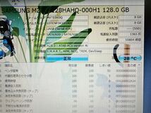 SD0279【中古動作品】SAMSUNG 内蔵 SSD 128GB /SATA 2.5インチ動作確認済み 使用時間10804H_画像3