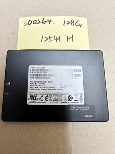 SD0264[ used operation goods ]SAMSUNG built-in SSD 128GB /SATA 2.5 -inch operation verification ending period of use 12541H
