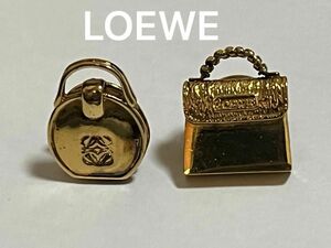 LOEWE ヴィンテージ　ピンブローチ　ピンバッチ　希少　ロエベ