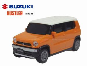  ■【新品・未使用品】初代 SUZUKI HUSTLER MR31S プルバックカー ミニカー カラーサンプル 模型 ■