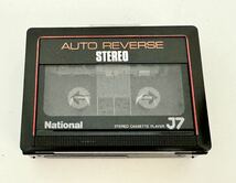 National AUTO REVERSE STEREO RQ-J7 ポータブルカセットプレーヤー ナショナル_画像1