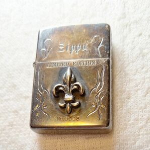 ZIPPO オイルライター リミテッドエディション　ⅩⅣ　サイドアラベスク　ユリ