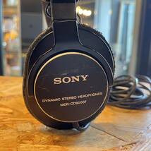 【送料無料】SONY ソニー MDR-CD900ST オーディオ ヘッドフォン 音響 headphone ステレオ ブラック スタジオモニターヘッドホン●BB03N083_画像2