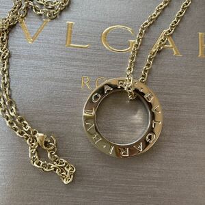  BVLGARY regular goods popular volume full Logo charm necklace beautiful goods 60 centimeter necklace 