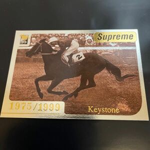  key stone Thoroughbred Card 1999 year under half period Supreme