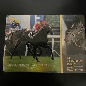 L Condor pasa- Thoroughbred Card 1999 year under half period . selection present ③